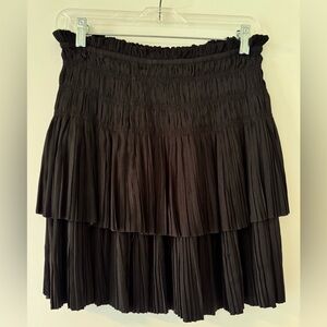 Current Air black ruched skirt size M